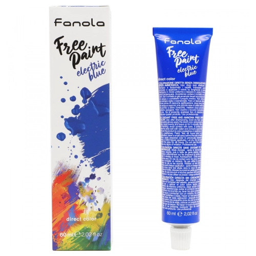 FANOLA FREE PAINT Direktna boja za kosu ELECTRIC BLUE 60ml