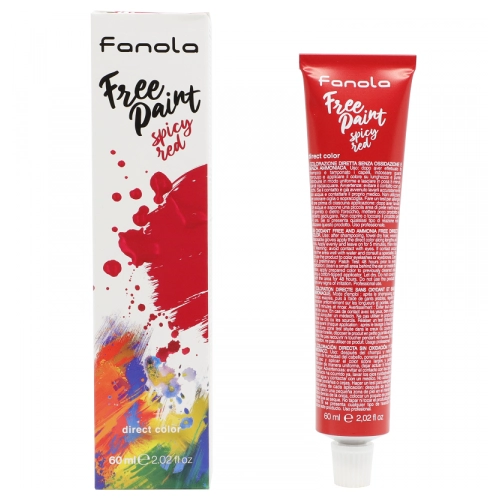 FANOLA FREE PAINT Direktna boja za kosu SPICY RED 60ml