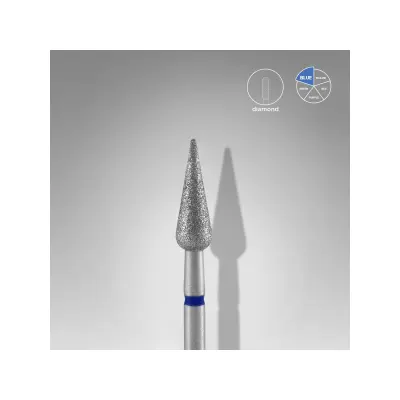 EXPERT Dijamantski nastavak kruška, plava, 4mm/12mm