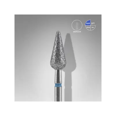 EXPERT Dijamantski nastavak kruška, plava, 5mm/12mm